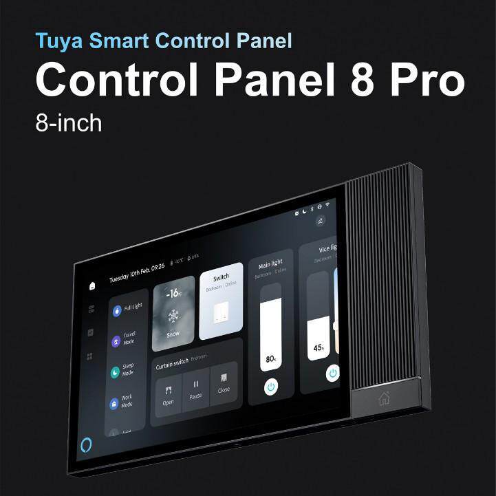 Zigbee Gateway - 8-inch bedieningspaneel met infrarood afstandsbediening ZigBee