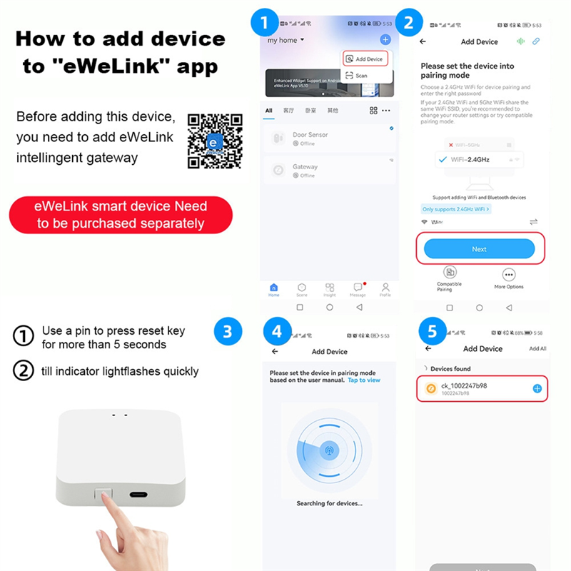Zigbee Gateway - RALCA-Smart Home draadloze brug 2,4 Ghz