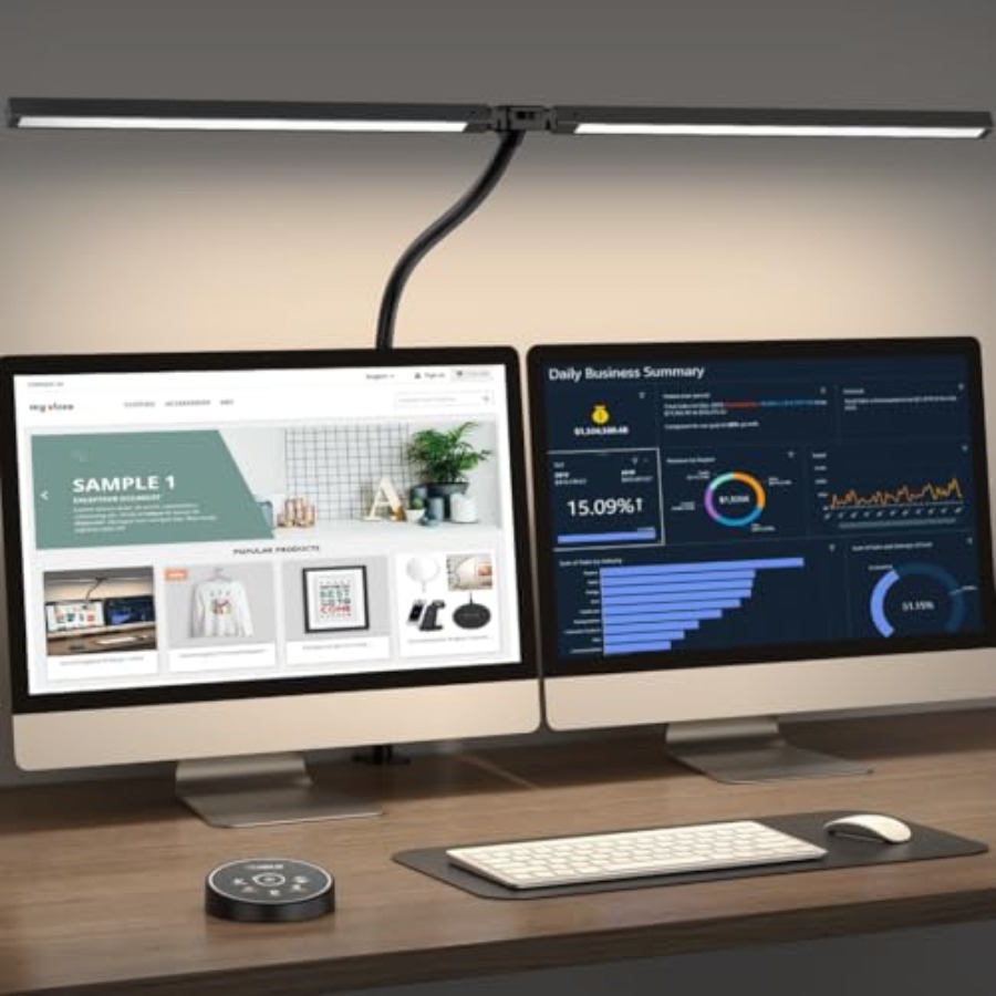 Smart Home Monitoring - LED bureaulamp voor kantoor en thuis