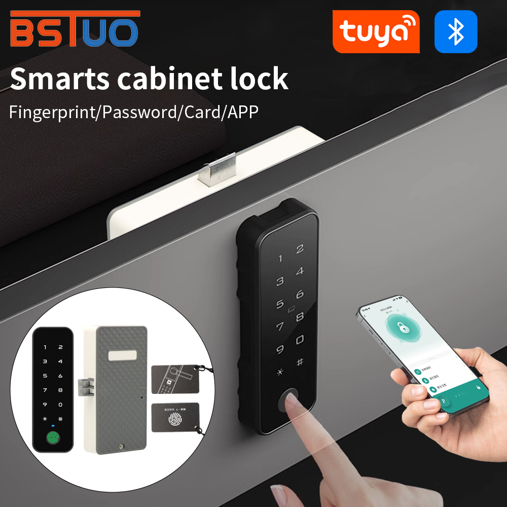 Smart Door Lock - Tuya Smart Vingerafdrukslot Elektrisch Biometrisch Ladeslot