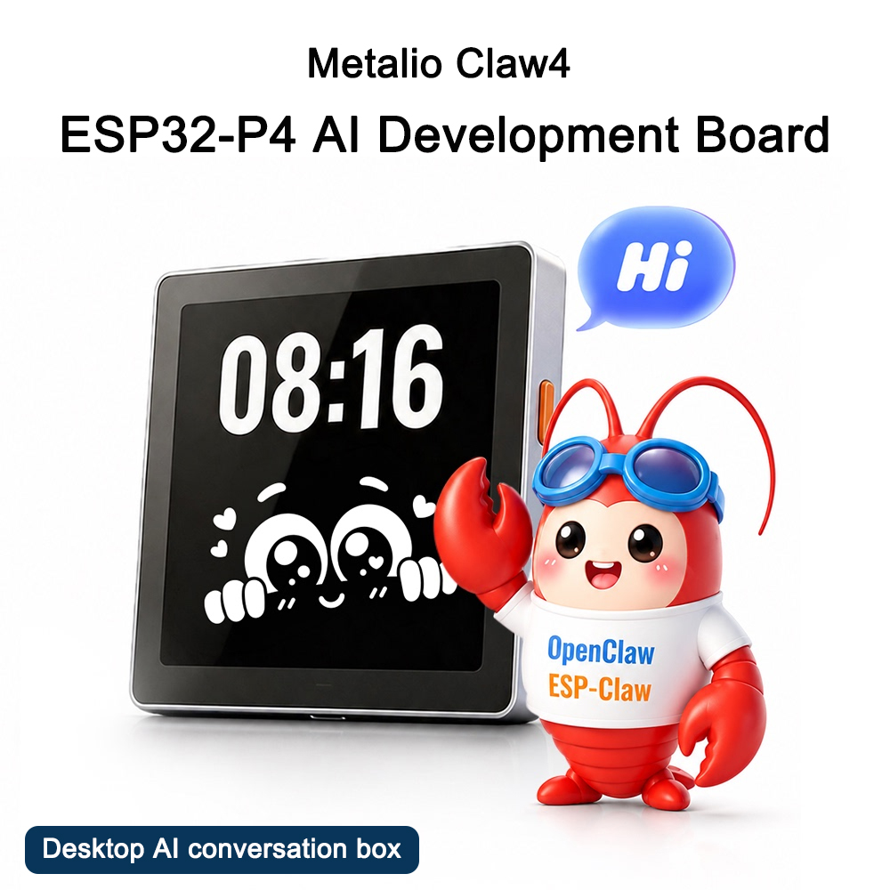 Smart Home Open Source - Metalio Claw4 Mini AI Terminal ESP32-P4
