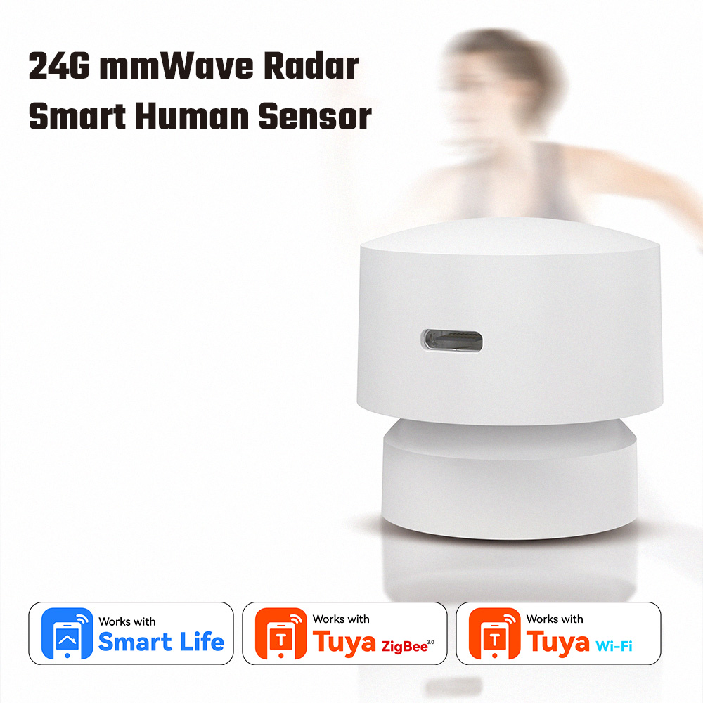 Smart Home Wiz - Zigbee of WiFi slimme aanwezigheidssensor 24G