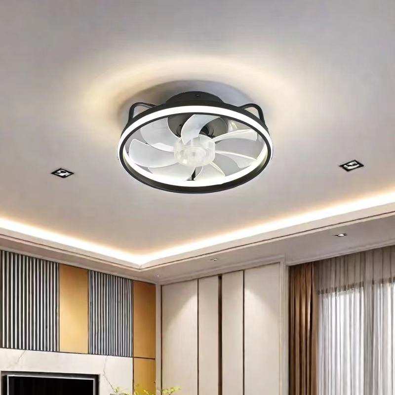 Smart Home Ventilation System - 55W plafondventilator met licht, plafond LED-lichtventilator