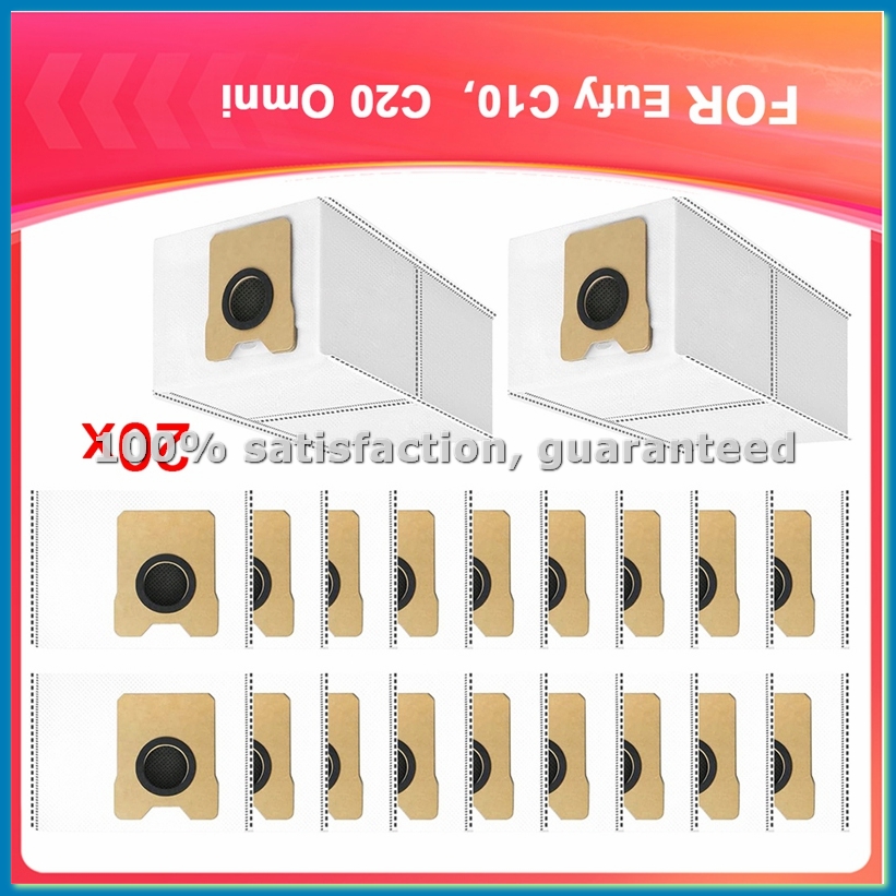 Robot Vacuum - 20-pack C20 stofzakken geschikt voor C10,