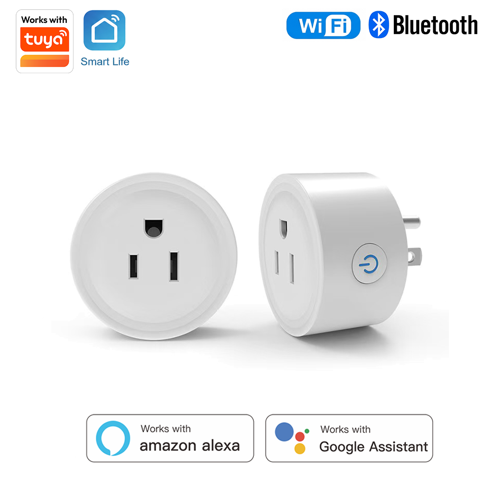 Smart Home Networking - Tuya US-Spec 10A slimme ronde stekker