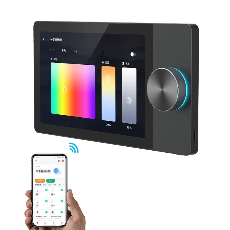 Zigbee Gateway - Graffiti Smart Central Control-scherm voor het
