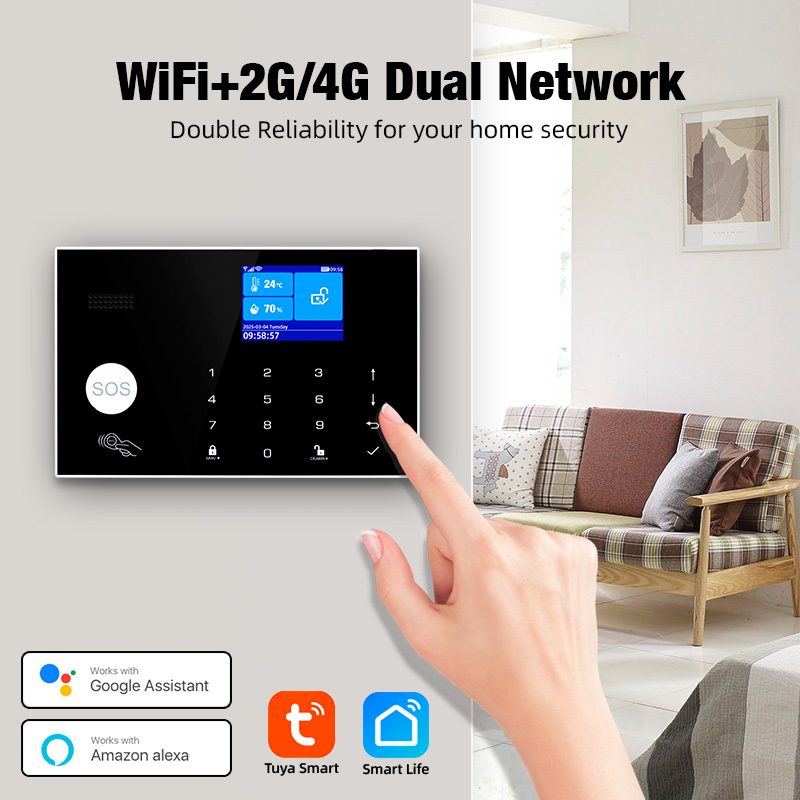 Smart Home Keyboard - CORINA 4G Alarm met Deurbel Ring