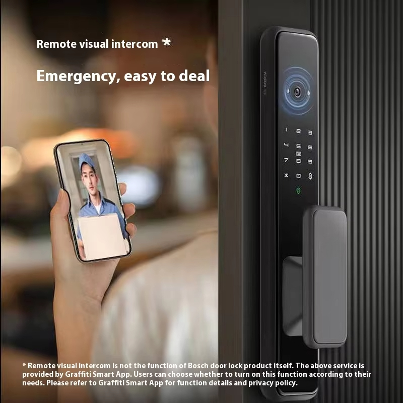 Smart Door Lock - Volledig automatisch slim slot EL600Vf Video