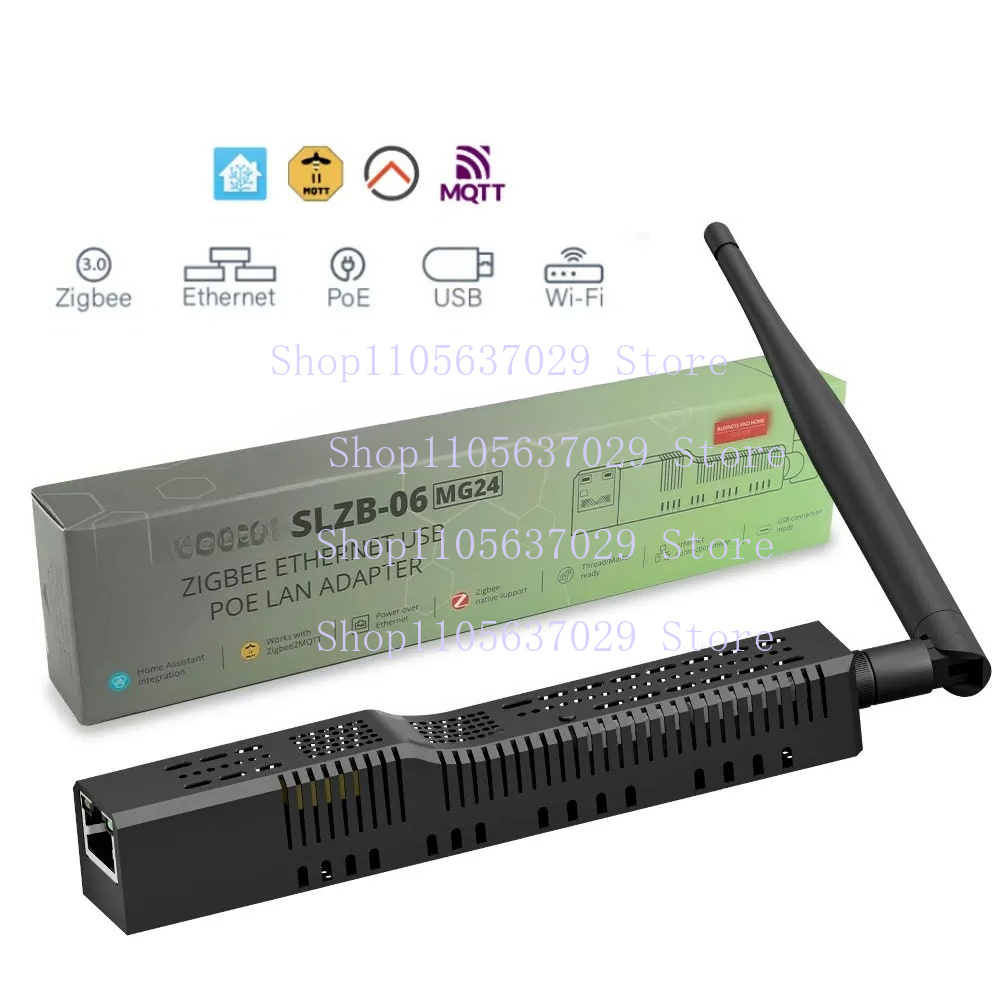 Zigbee Gateway - SLZB-06MG24 3.0 Zigbee Ethernet-, USB- en