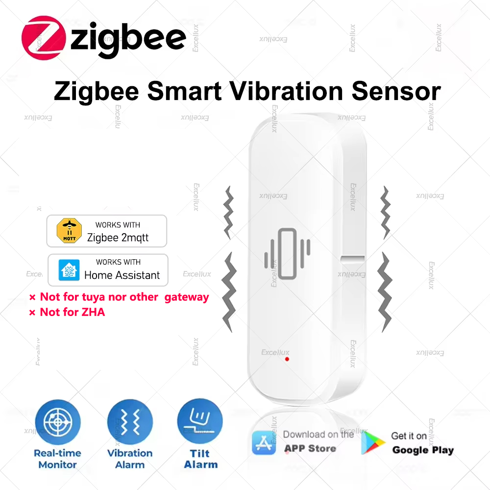 Smart Home Monitoring - Zigbee Smart Trillingssensor Home Security Bescherming