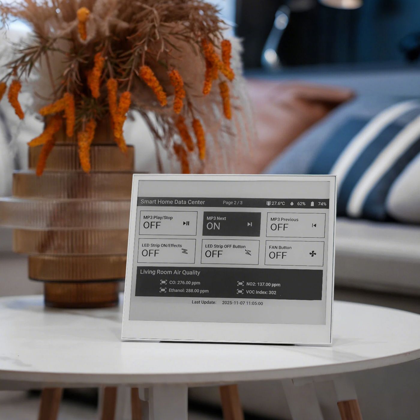 Smart Home Open Source - Touchscreen ePaper display 10,3 inch Open