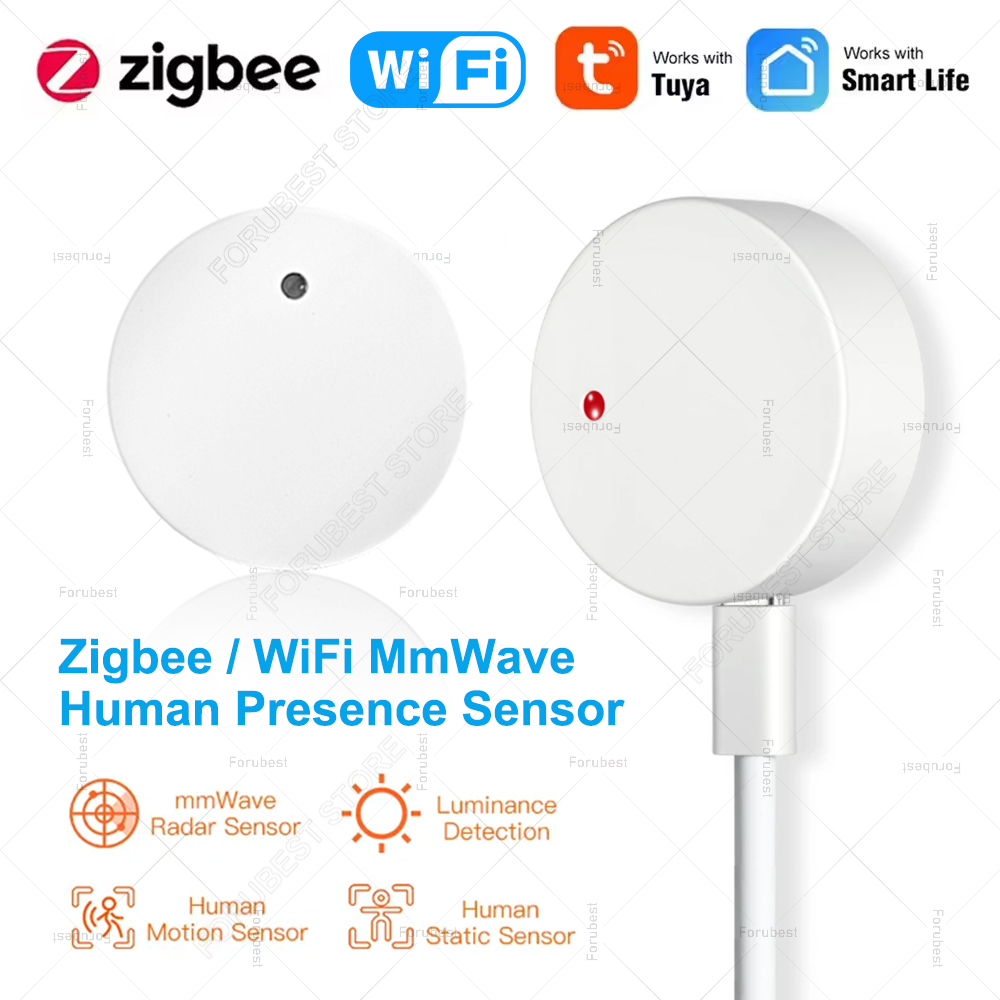 Smart Home Hub - ZigBee Wifi MmWave Menselijke aanwezigheid Bewegingssensor