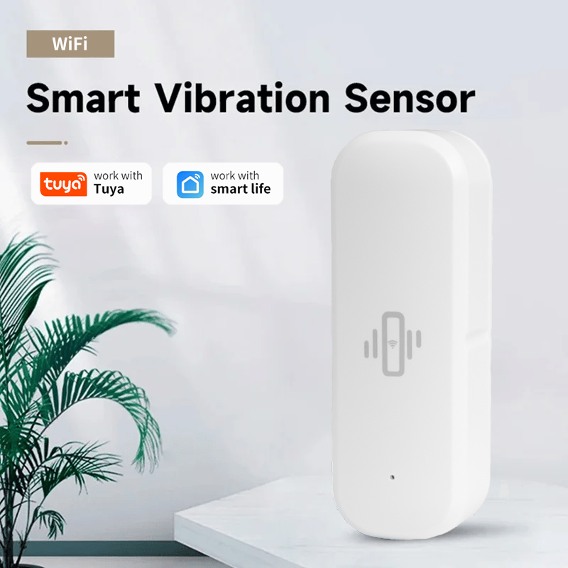 Smart Home Monitoring - Tuya Smart Devices WiFi-trillingssensor Home Alarm