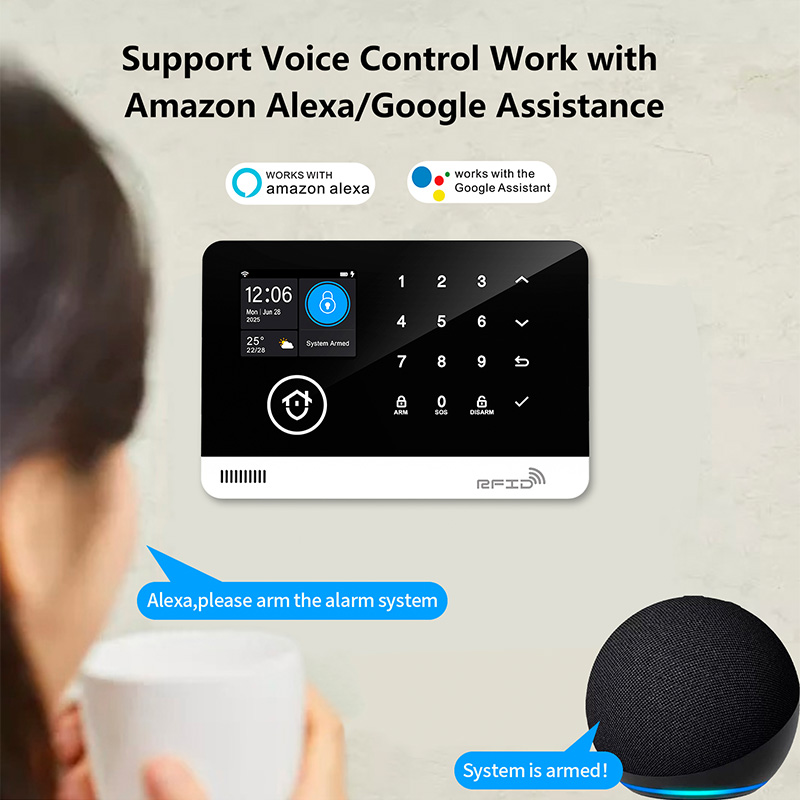 Alarmsysteem voor thuis Tuya W - Smart Home Keyboard recensie en prijs