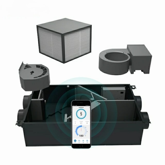 Nieuw stil ventilatieproduct S - Smart Home Ventilation System recensie en prijs