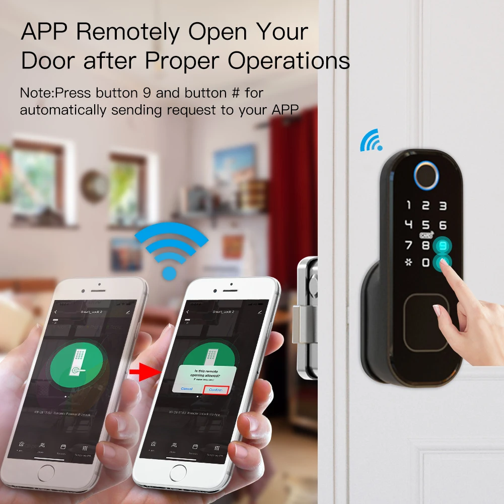 MOES WiFi Tuya Smart Lock Deur - Smart Home Wiz recensie en prijs