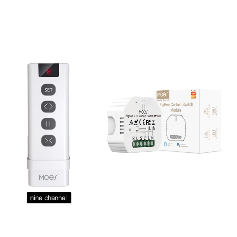 MOES ZigBee Smart RF433 Gordij - Curtain Motor recensie en prijs