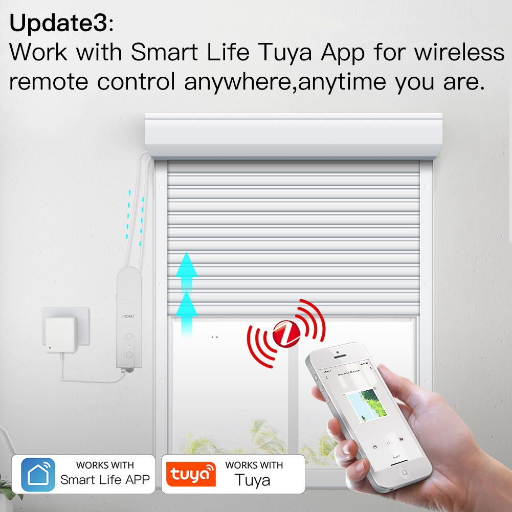 MOES ZigBee Smart DIY Gemotori - Curtain Motor recensie en prijs