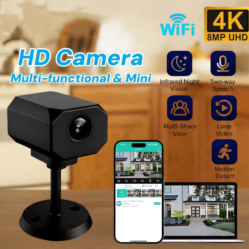 4K HD WiFi-beveiligingscamera  - Smart Home Monitoring recensie en prijs