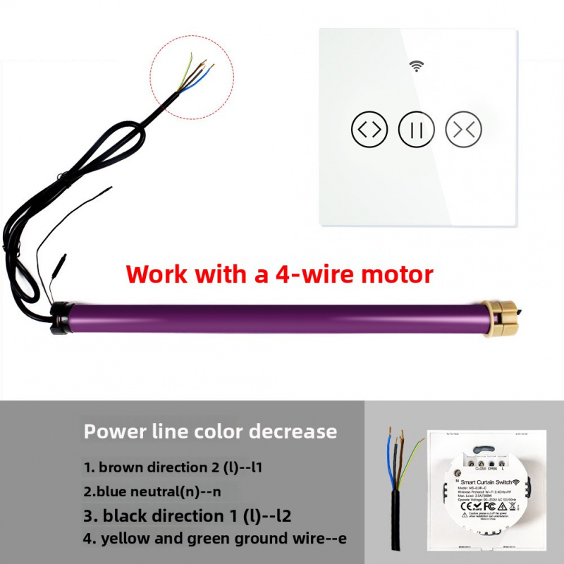 WiFi-gordijnschakelaar - Tuya  - Curtain Motor recensie en prijs