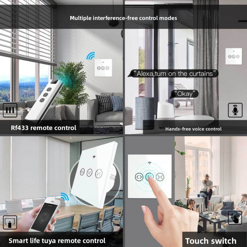 WiFi-gordijnschakelaar - Tuya  - Curtain Motor recensie en prijs