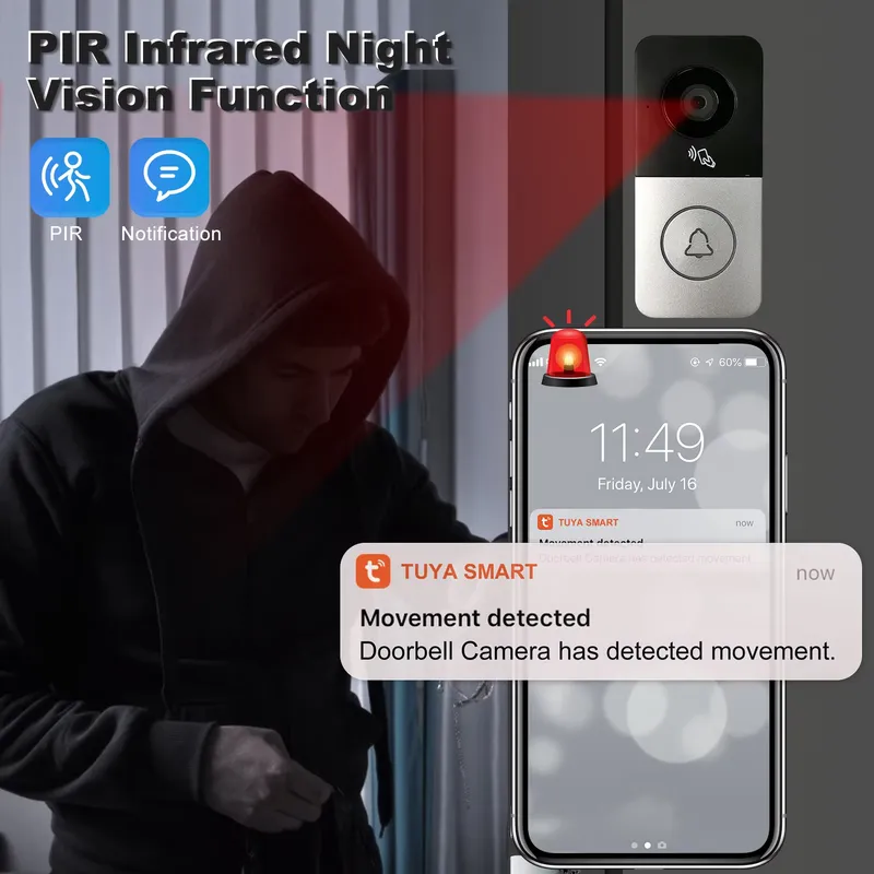 【CHIMU HOME】 2026 Nieuwe IP Vi - Video Doorbell recensie en prijs