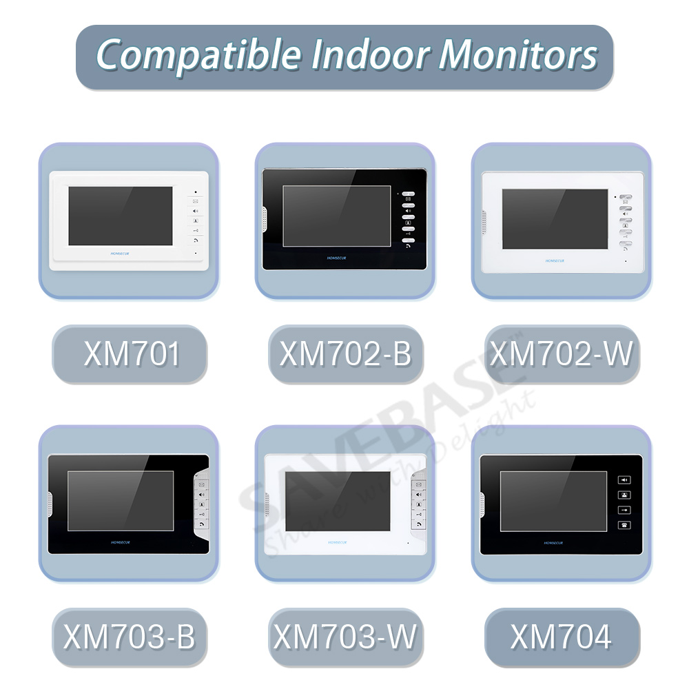 XC061-6 Buitendeurbelcamera 52 - Video Doorbell recensie en prijs