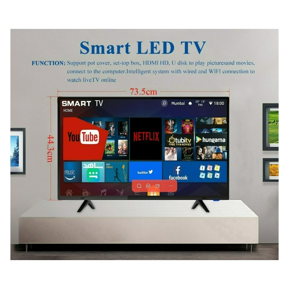 32 43 inch Android Smart TV 4K - Smart Home Market recensie en prijs