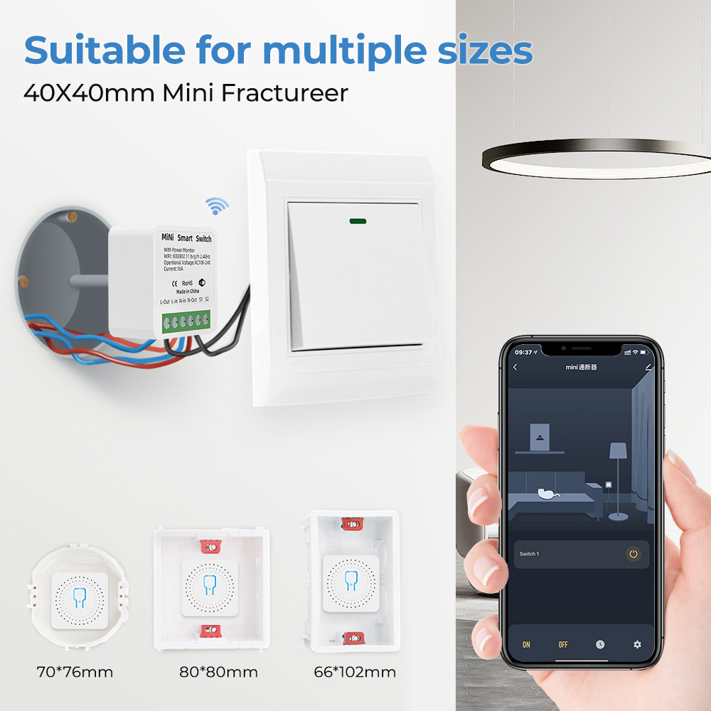 16A Tuya WiFi Smart Switch 2-w - Smart Home Monitoring recensie en prijs