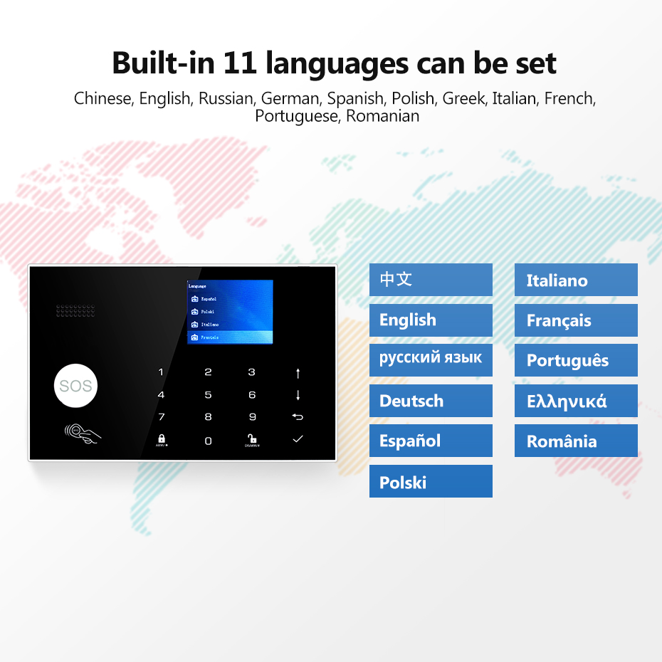 KERUI WiFi + 4G Thuisalarm met - Smart Home Keyboard recensie en prijs