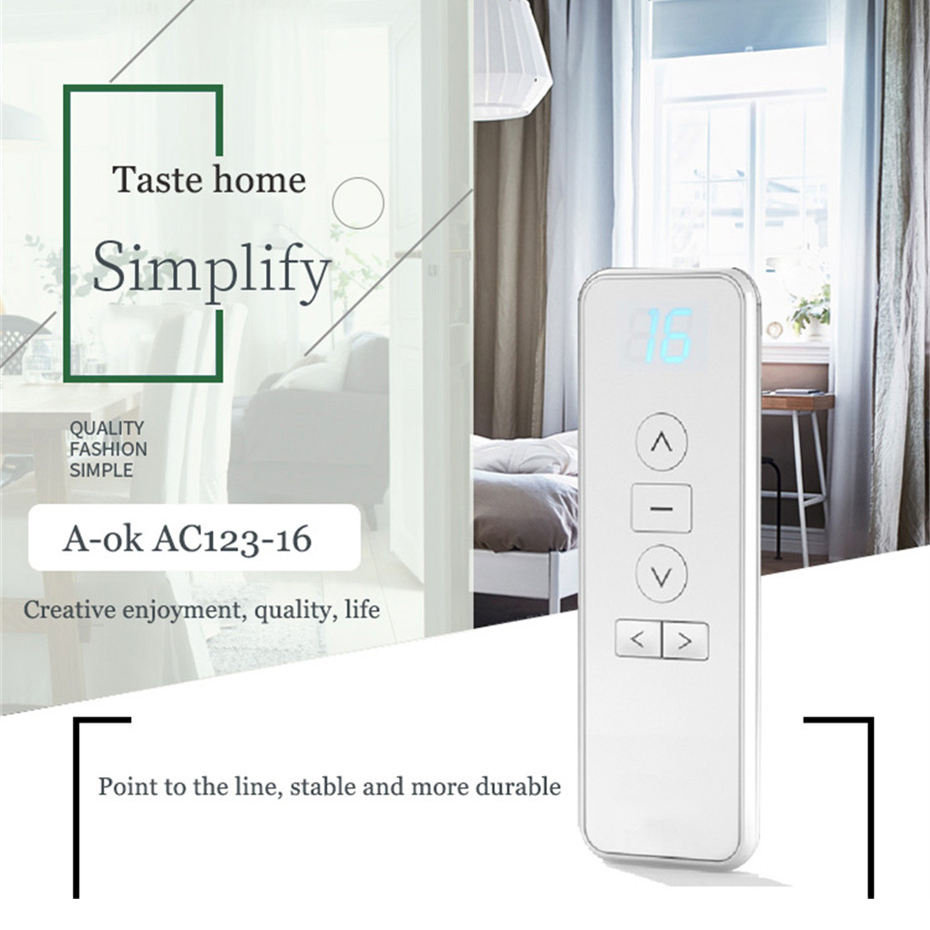 A-OK AC123 Elektrisch gordijn  - Curtain Motor recensie en prijs