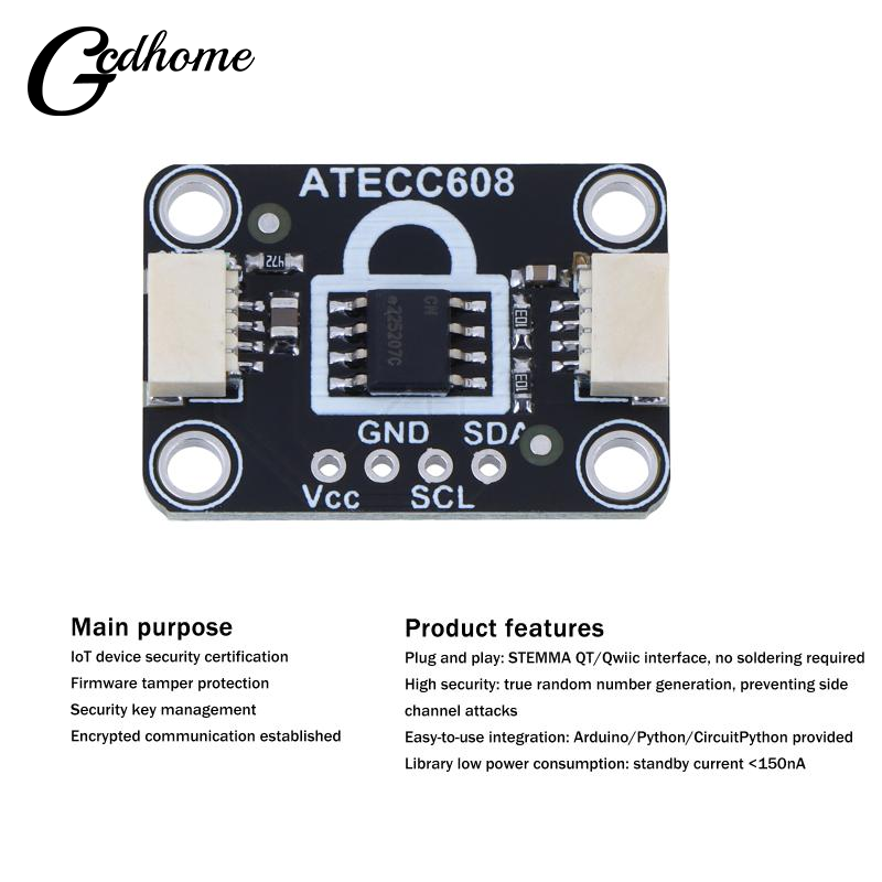 ATECC608 Secure Element Module - Smart Home Keyboard recensie en prijs