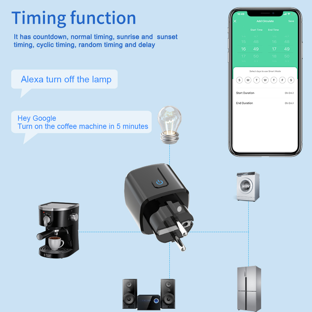 Tuya Smart Socket WiFi-afstand - Smart Home Wiz recensie en prijs