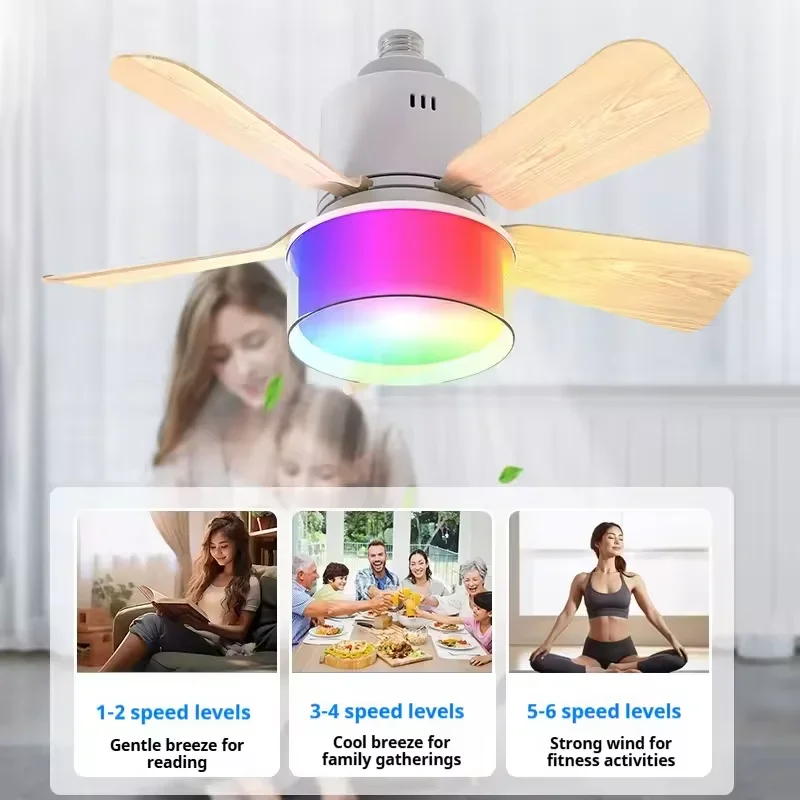 RGB LED-plafondventilatorlampe - Smart Home Ventilation System recensie en prijs