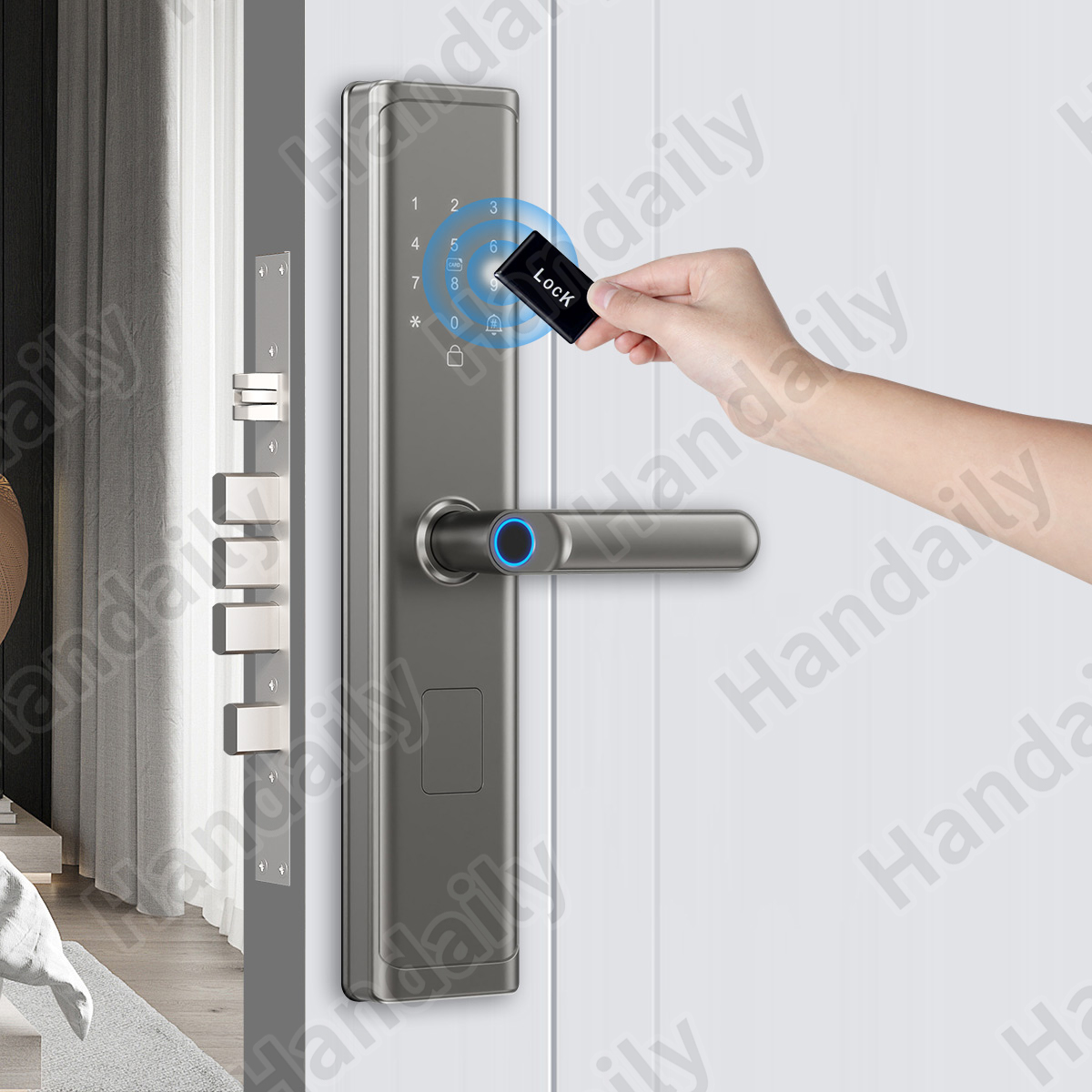Tuya Wifi TTlock App Vingerafd - Smart Door Lock recensie en prijs