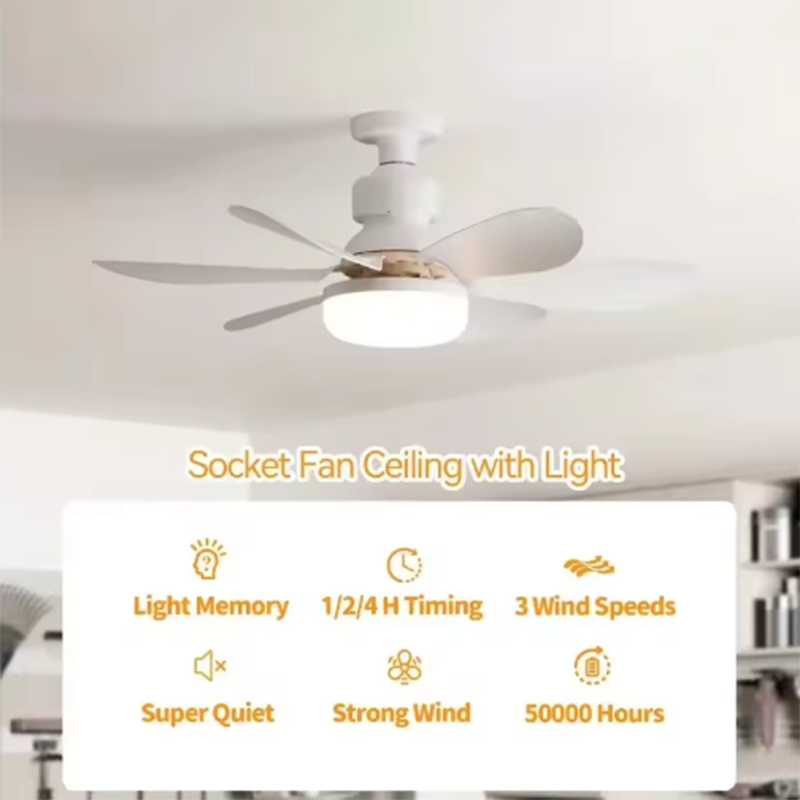 2026 Home E27 LED Plafondventi - Smart Home Ventilation System recensie en prijs