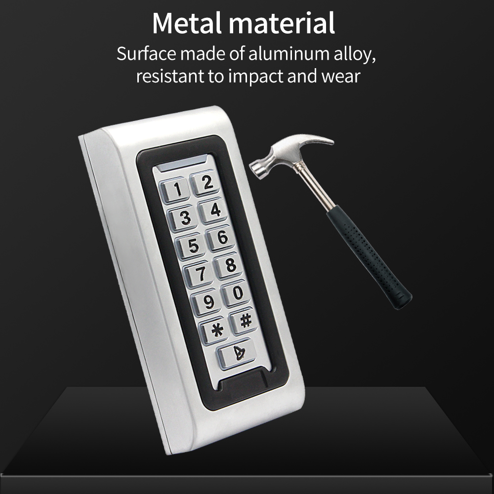 Outdoor IP68 Metalen Toegangsc - Smart Home Keyboard recensie en prijs
