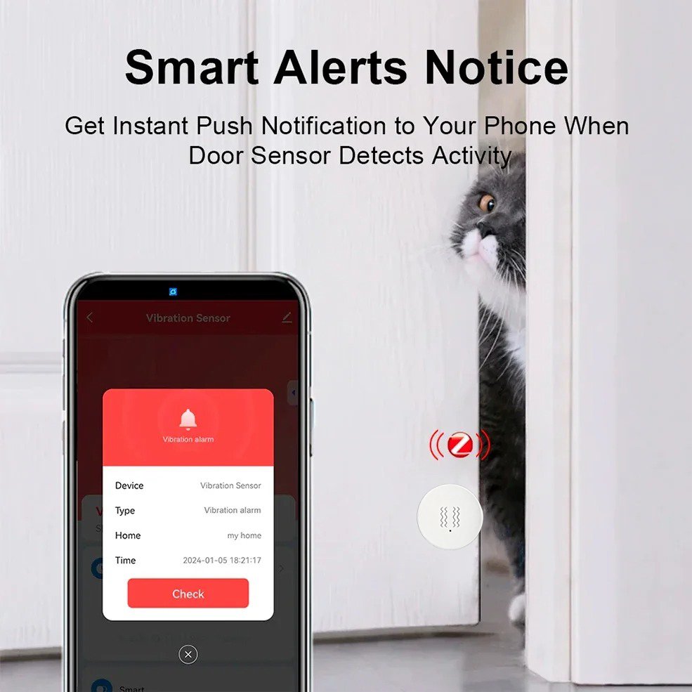 Tuya ZigBee Smart Vibration &  - Smart Home Monitoring recensie en prijs