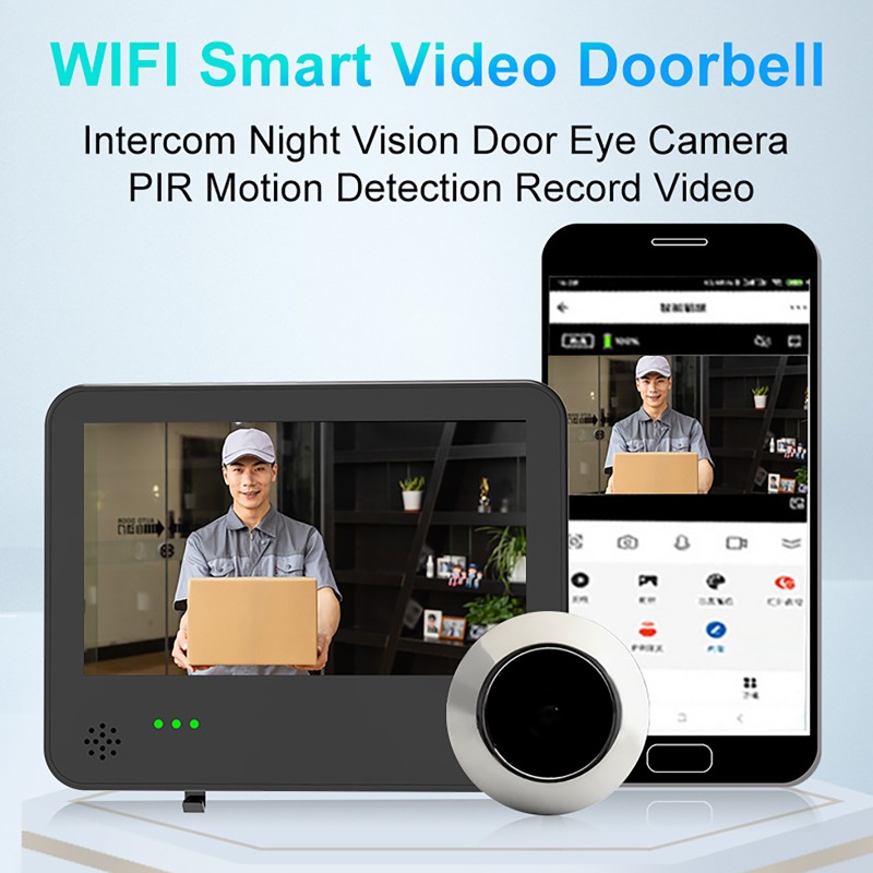 Tuya Smart WIFI Video Deurbel  - Video Doorbell recensie en prijs