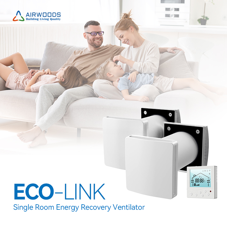 LCD Display Warmteterugwinvent - Smart Home Ventilation System recensie en prijs