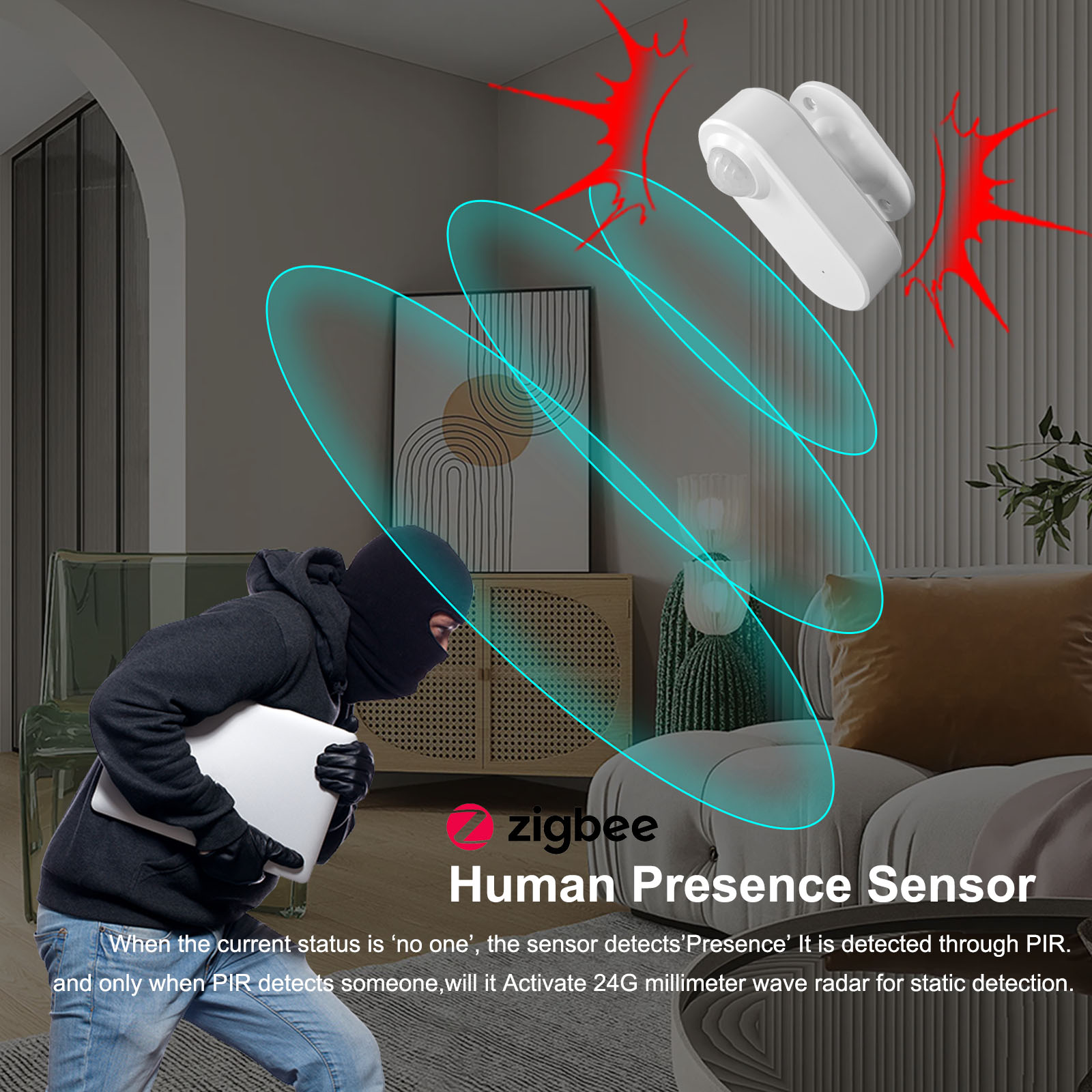 Tuya Menselijke aanwezigheidss - Smart Home Gadgets recensie en prijs