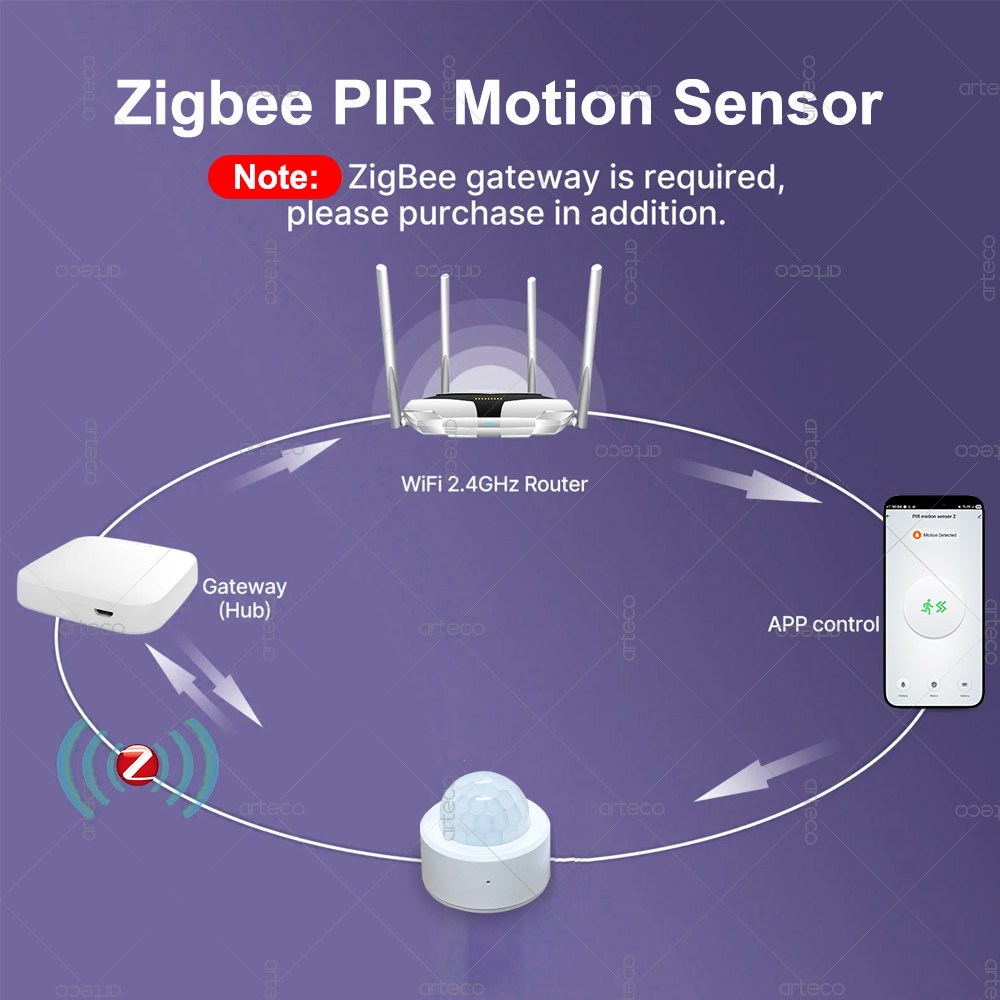 Zigbee 3.0 Mini PIR Bewegingss - Zigbee Gateway recensie en prijs