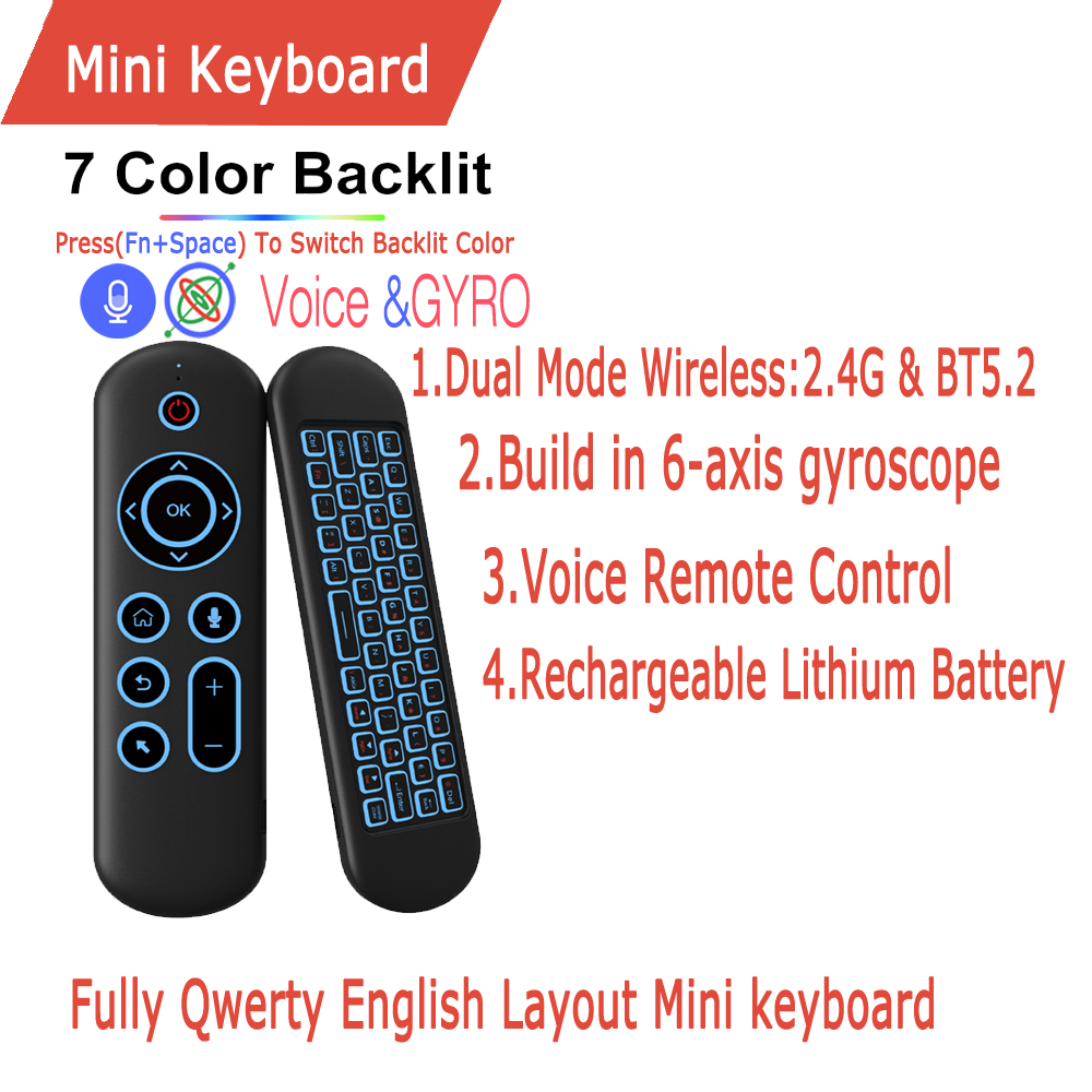 Afstandsbediening Air Mouse Vo - Smart Home Keyboard recensie en prijs