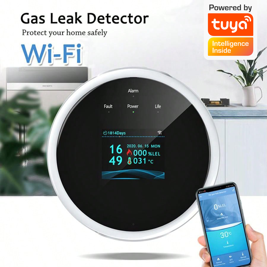 2.4G WiFi Gasalarmsensor Brand - Smart Home Wiz recensie en prijs