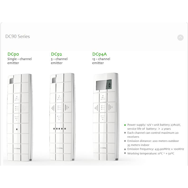 Originele Dooya DC90 Rf 433Mhz - Curtain Motor recensie en prijs