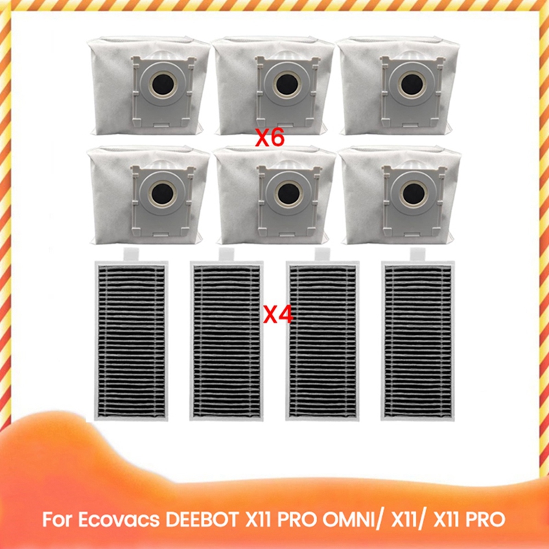 10PCS Stofzak Hepa Filter voor - Robot Vacuum recensie en prijs