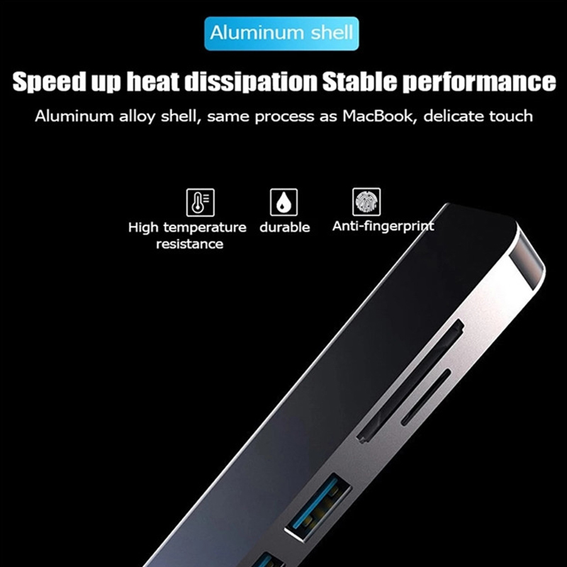 6-in-1 PD Type C dockingstatio - Smart Home Hub recensie en prijs