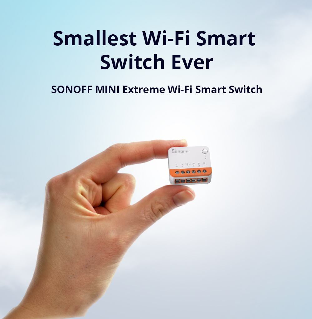 Sonoff Mini R4 Extreme Wifi Sm - Smart Home Wiz recensie en prijs